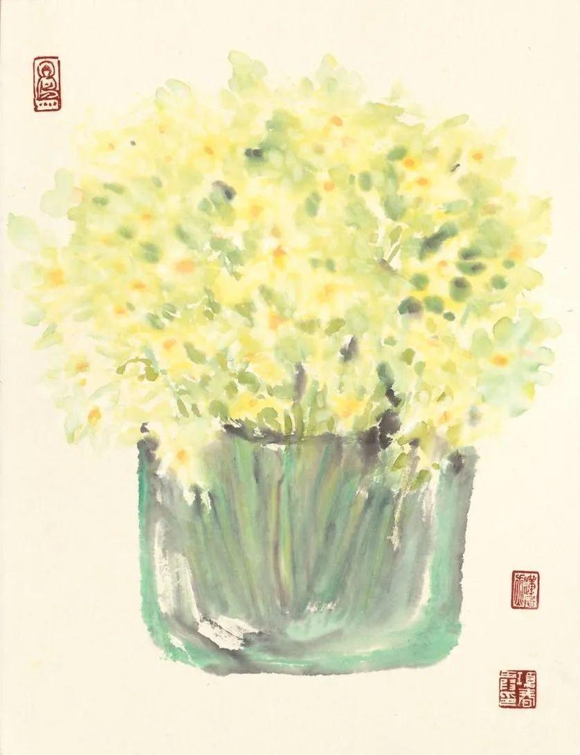 展讯 | “花见花开”——项春霞水墨作品展 - 知乎