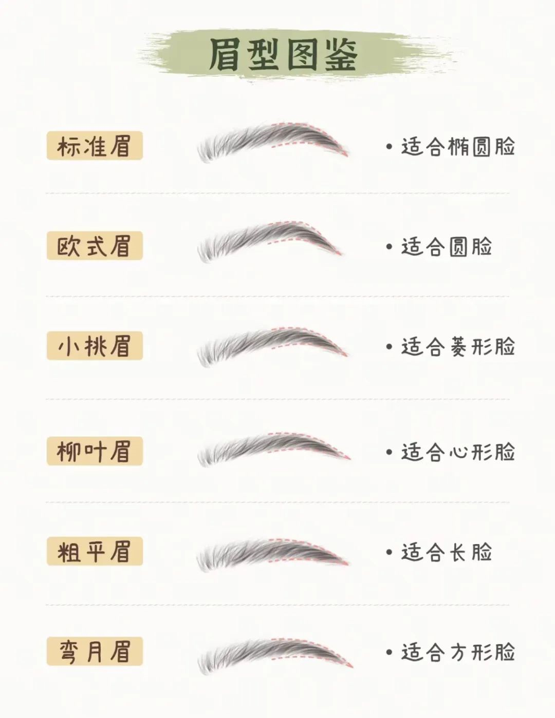 眉形设计丨想要设计出好看的眉形,这篇干货必须看! - 知乎