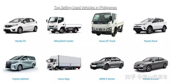 东盟五国之一菲律宾的二手车市场进入准则 知乎