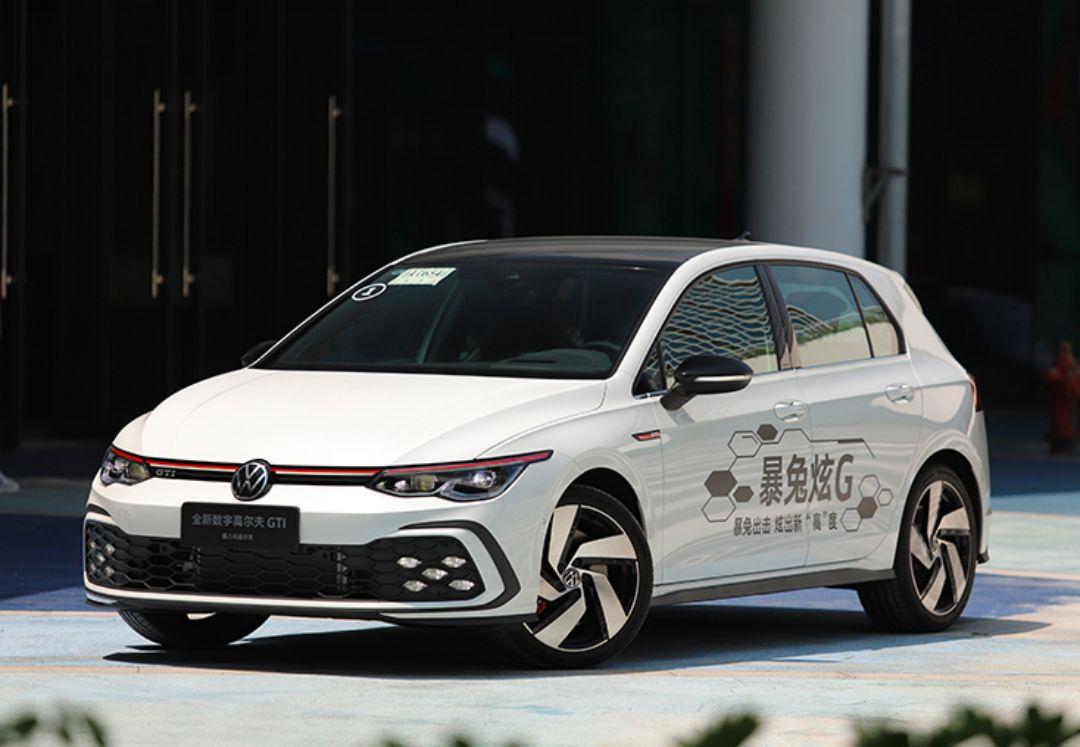 2021天津车展大众全新高尔夫gti售价2298万元