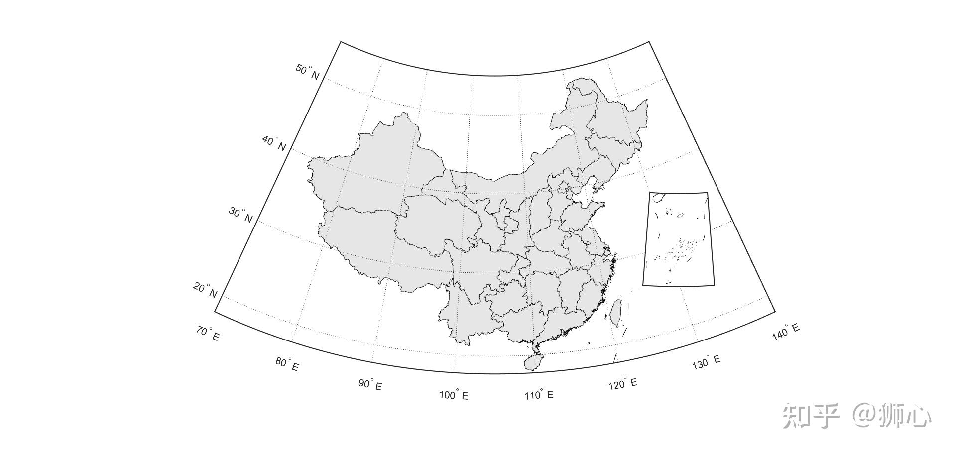 我国常用的地图投影图片