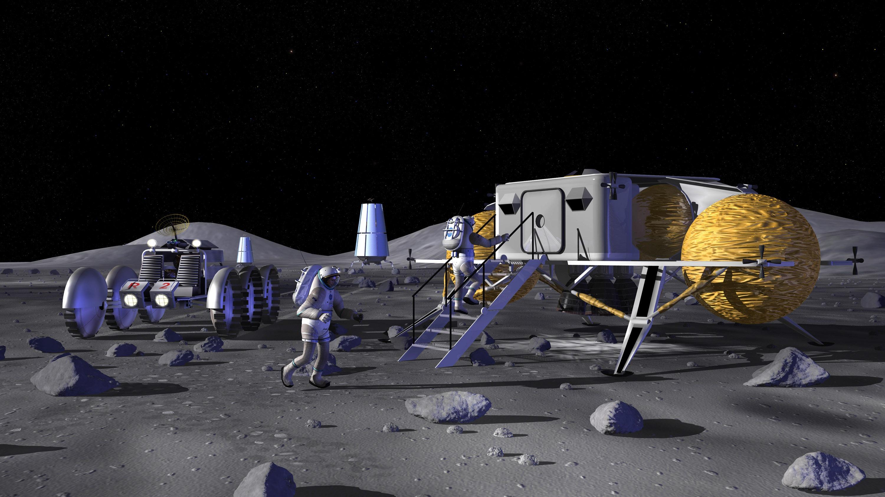 针对探月,中俄双方的中远期目标都是载人登月,建立月球基地,长期定居