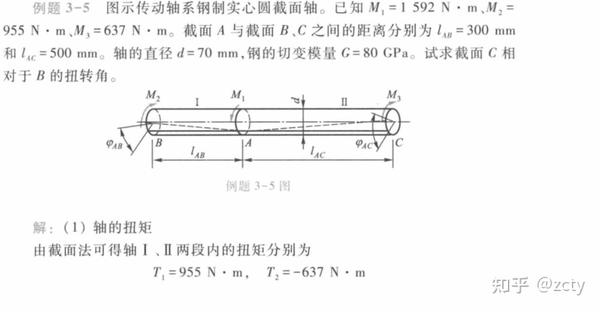 传动轴扭矩计算(材料力学孙训方第6版) - 知乎