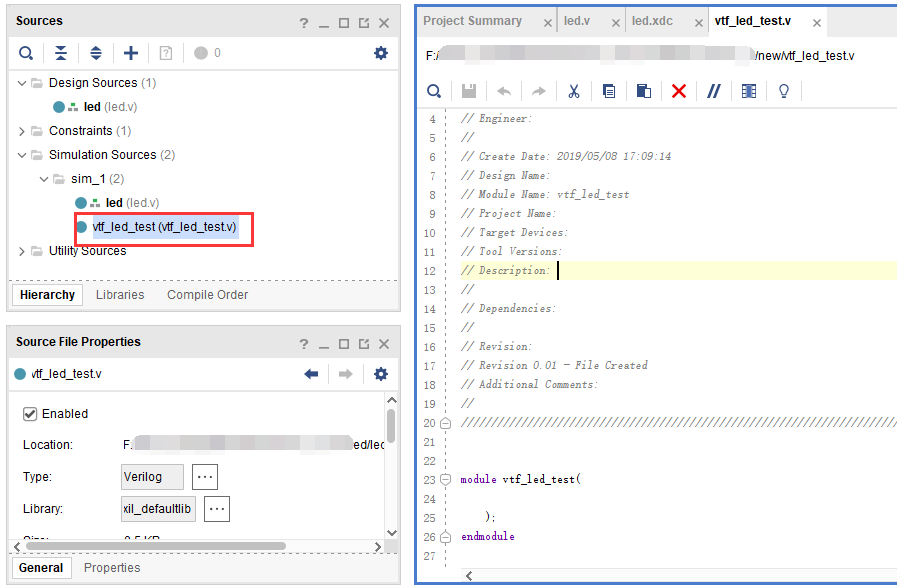 【ZYNQ Ultrascale+ MPSOC FPGA教程】第四章 PL的LED实验 【ZYNQ Ultrascale+ MPSOC FPGA教程】第四章 PL的LED实验