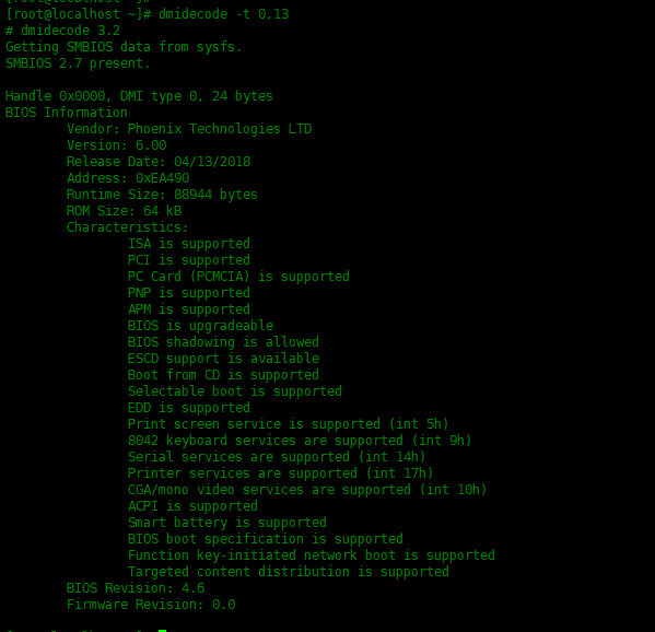 使用Dmidecode获取硬件信息使用实例 知乎