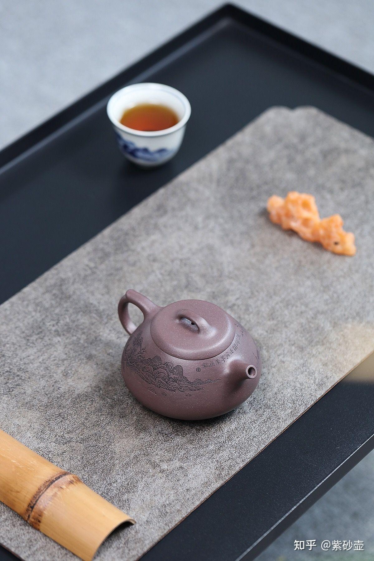 大水潭天青泥紫砂壶 - 知乎