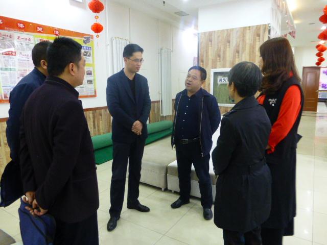 03-29颐圣养老3月29日下午,天水市麦积区民政局党委书记,局长张敬忠