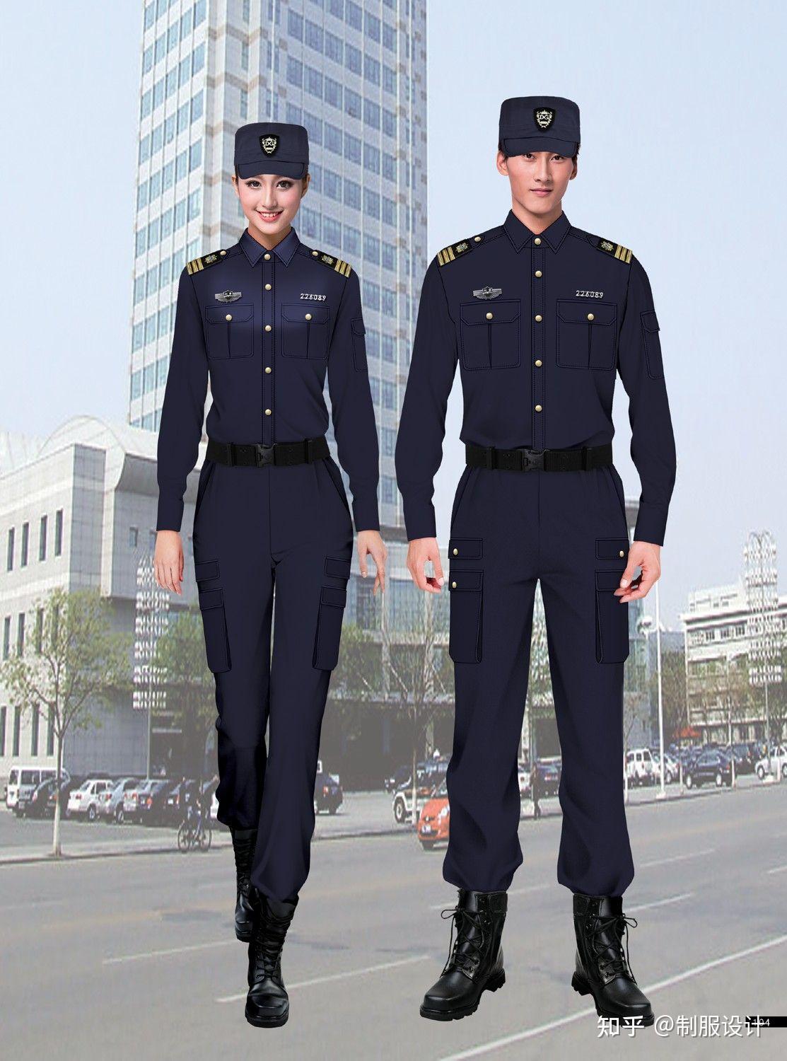 高端安保物业制服设计搭配要求