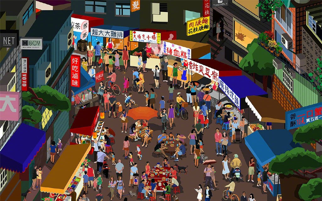 全拓数据地摊经济是人间烟火气记忆中的地摊夜市回来了