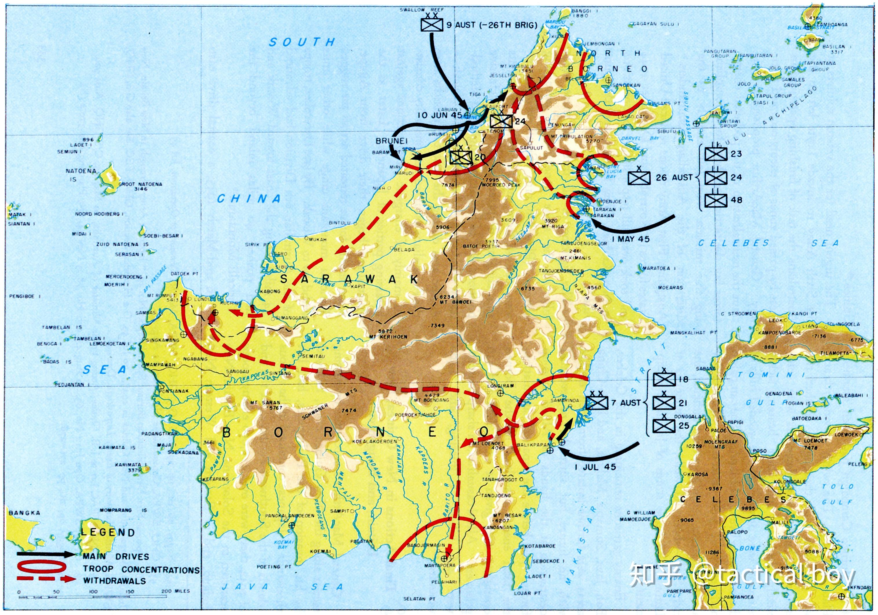 加里曼丹岛高清地图图片