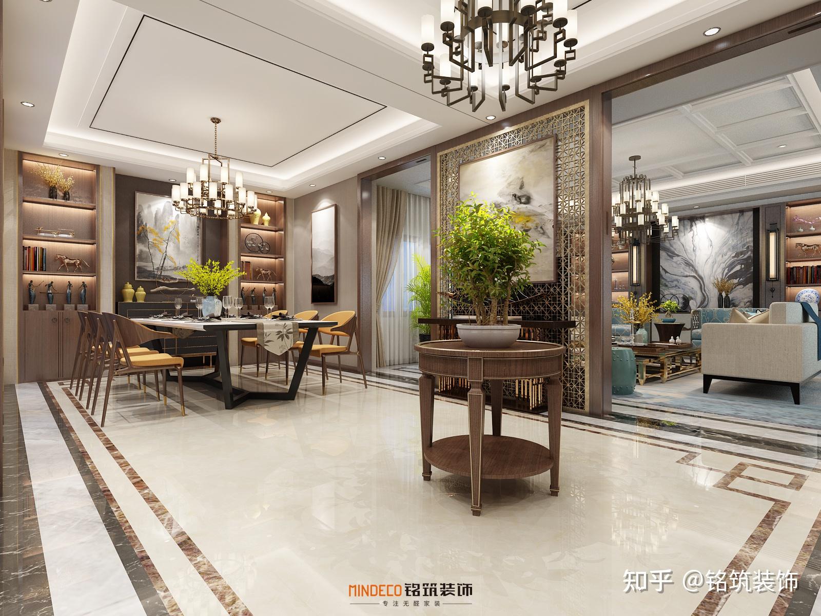260㎡新中式设计,禅意雅韵的极致之美! - 知乎