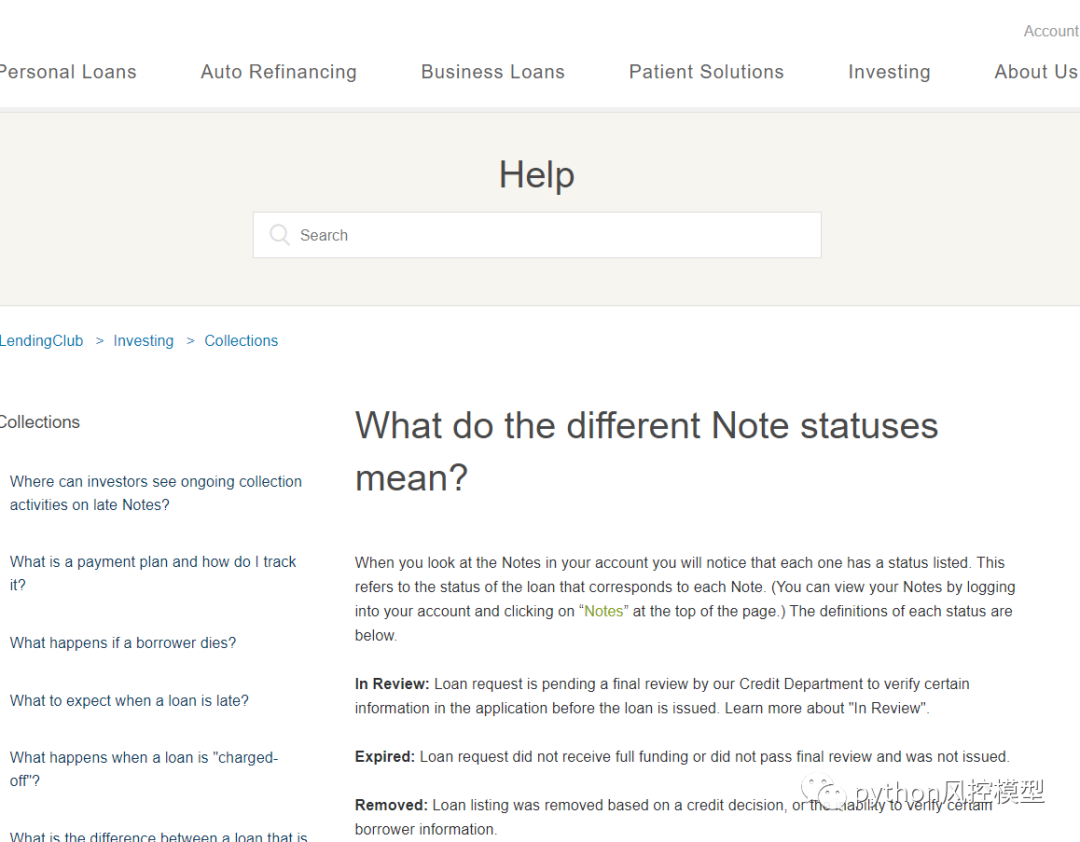 lendingclub目标变量业务详解-current，charge off,issued,Fully Paid，grace - 知乎