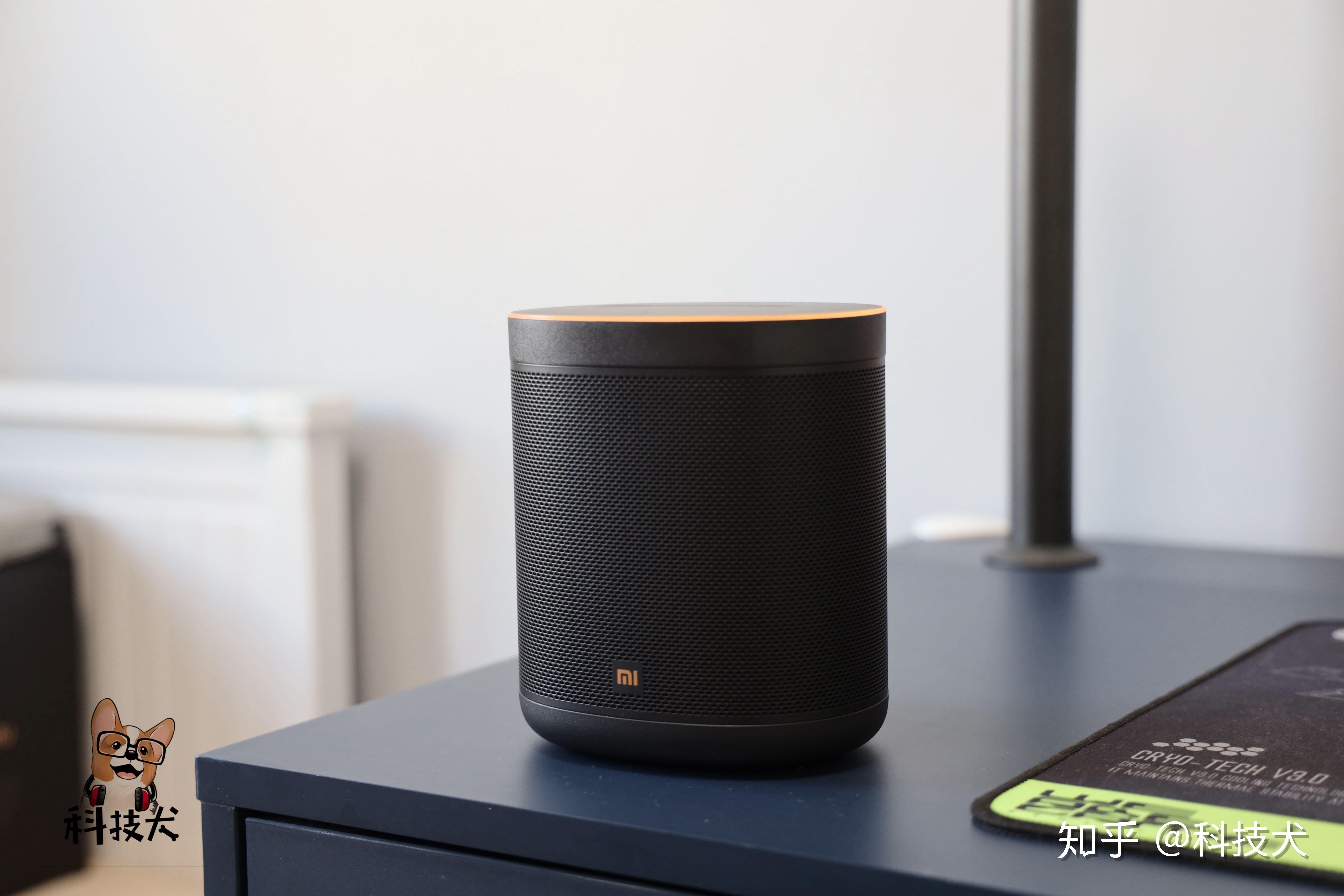 小米小爱音箱art电池版体验方便携带随意放迷你嗨吧把歌唱