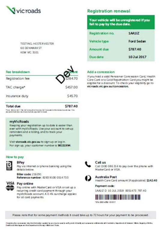How To Register Rego In Australia About Vicroads Registration Check