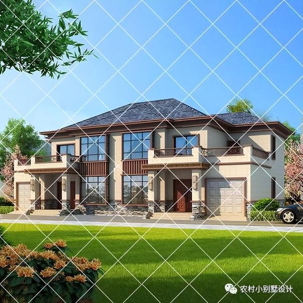 兄弟双拼别墅怎么建比较划算，24套农村双拼自建房别墅省钱又有面子 - 知乎