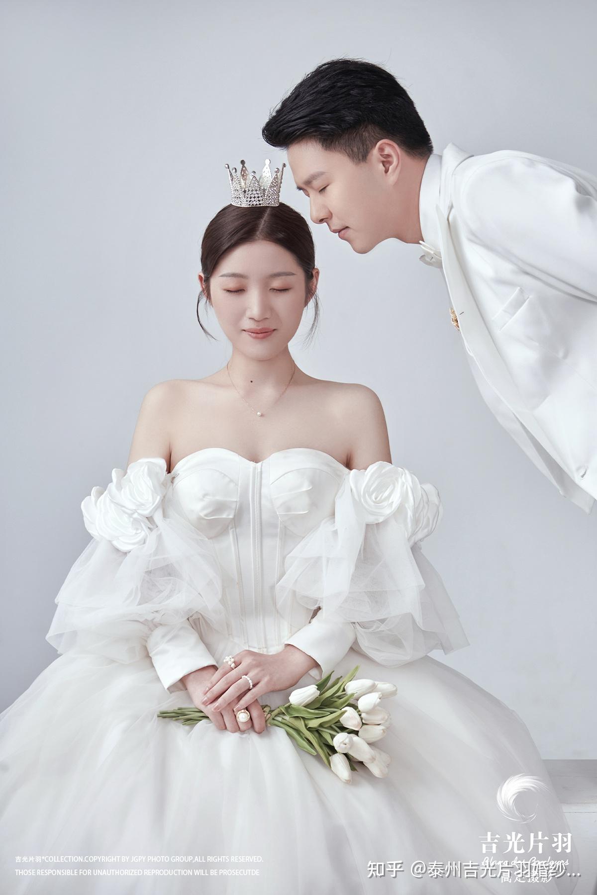 泰州婚纱照韩式内景唯美婚纱照