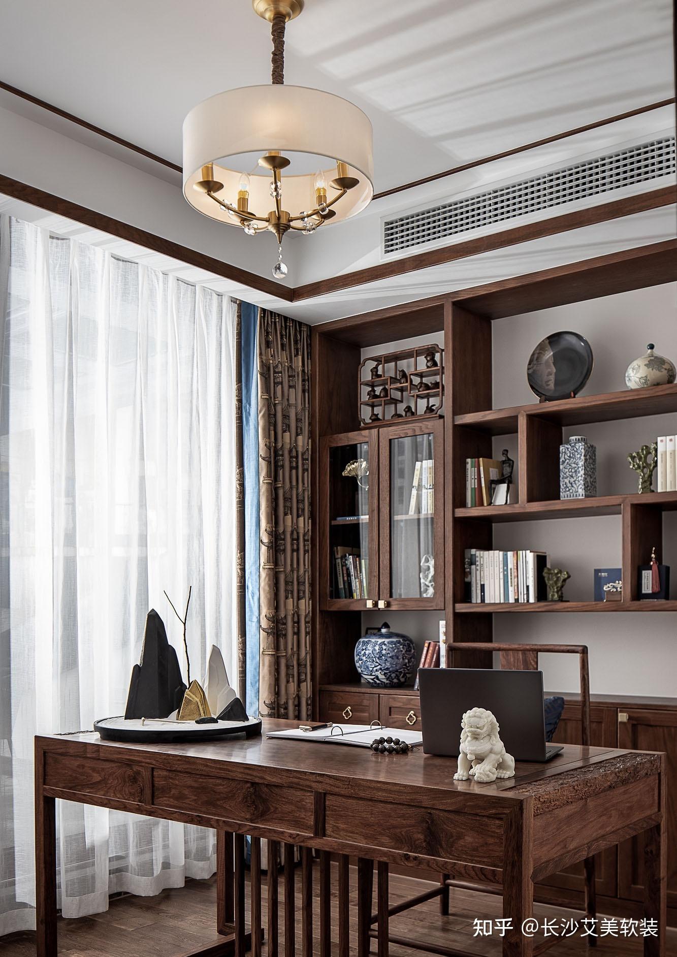 新中式风格别墅软装设计打造闲居雅趣