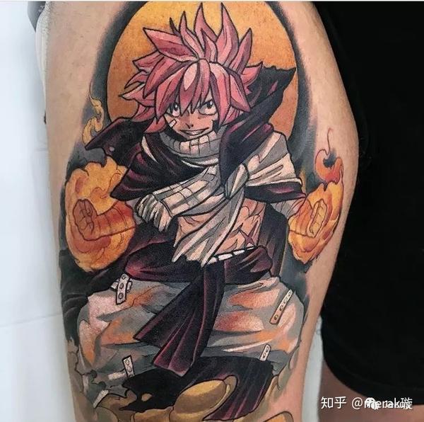 纹身二次元纹身你叫我死宅我笑你没情怀