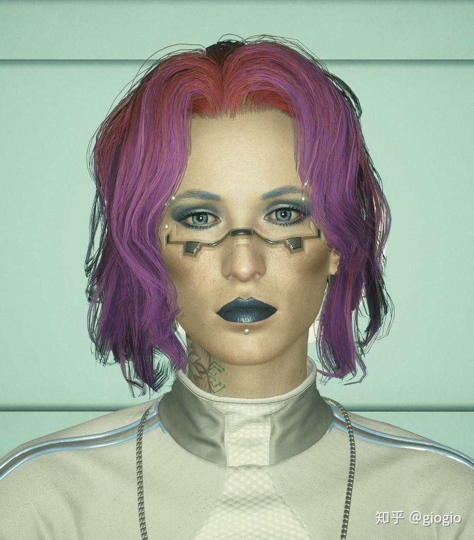 你在赛博朋克2077中的捏脸形象是什么,分享一下? - 知乎