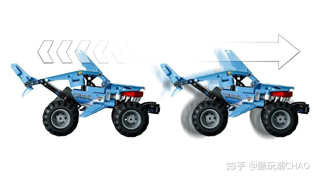 260套裝名稱:monster jam64 megalodon64 巨齒鯊卡車套裝編號