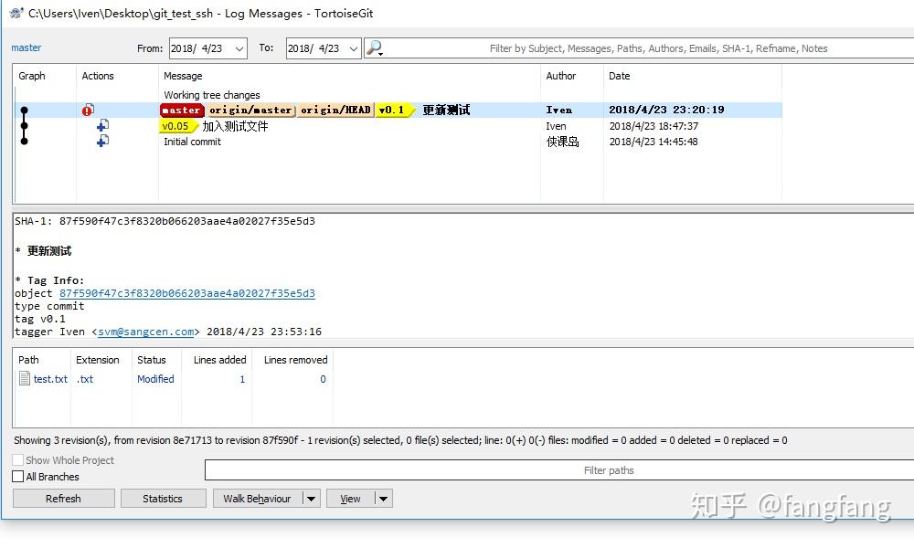 Git管理代码:标签使用(删除标签) Git管理代码:标签使用(删除标签)