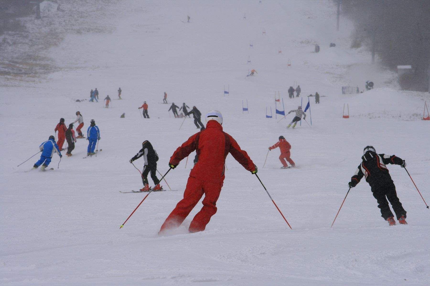 壶关常平滑雪场图片