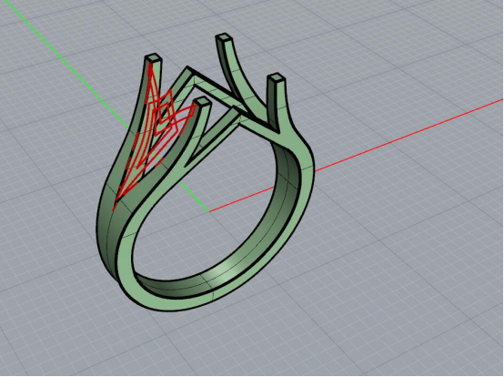 这个戒指用rhino怎么画?