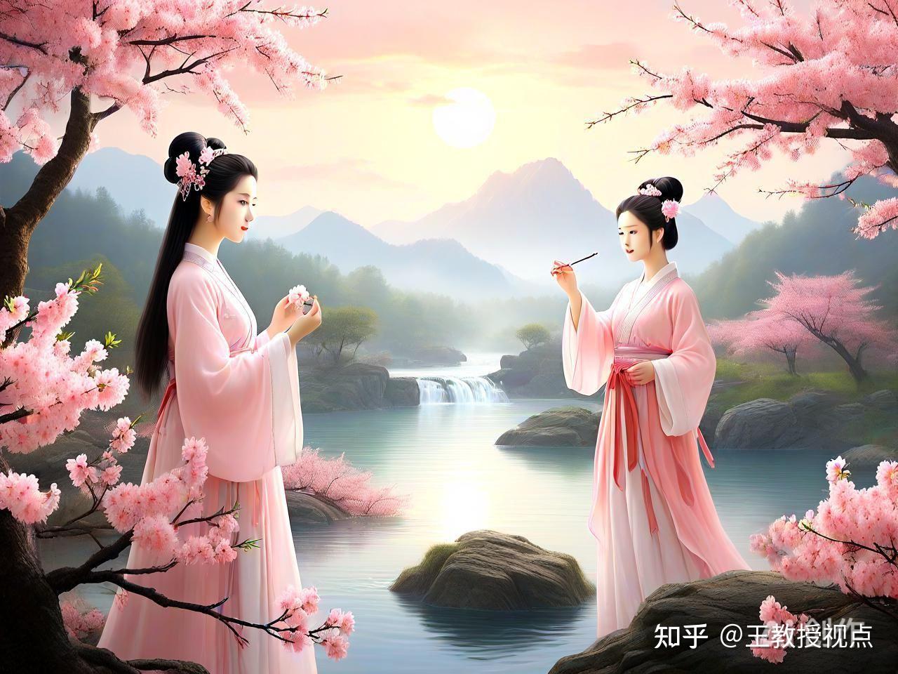 中国古代仙境里的仙女们欣赏：超凡脱俗的绝美风华 - 知乎