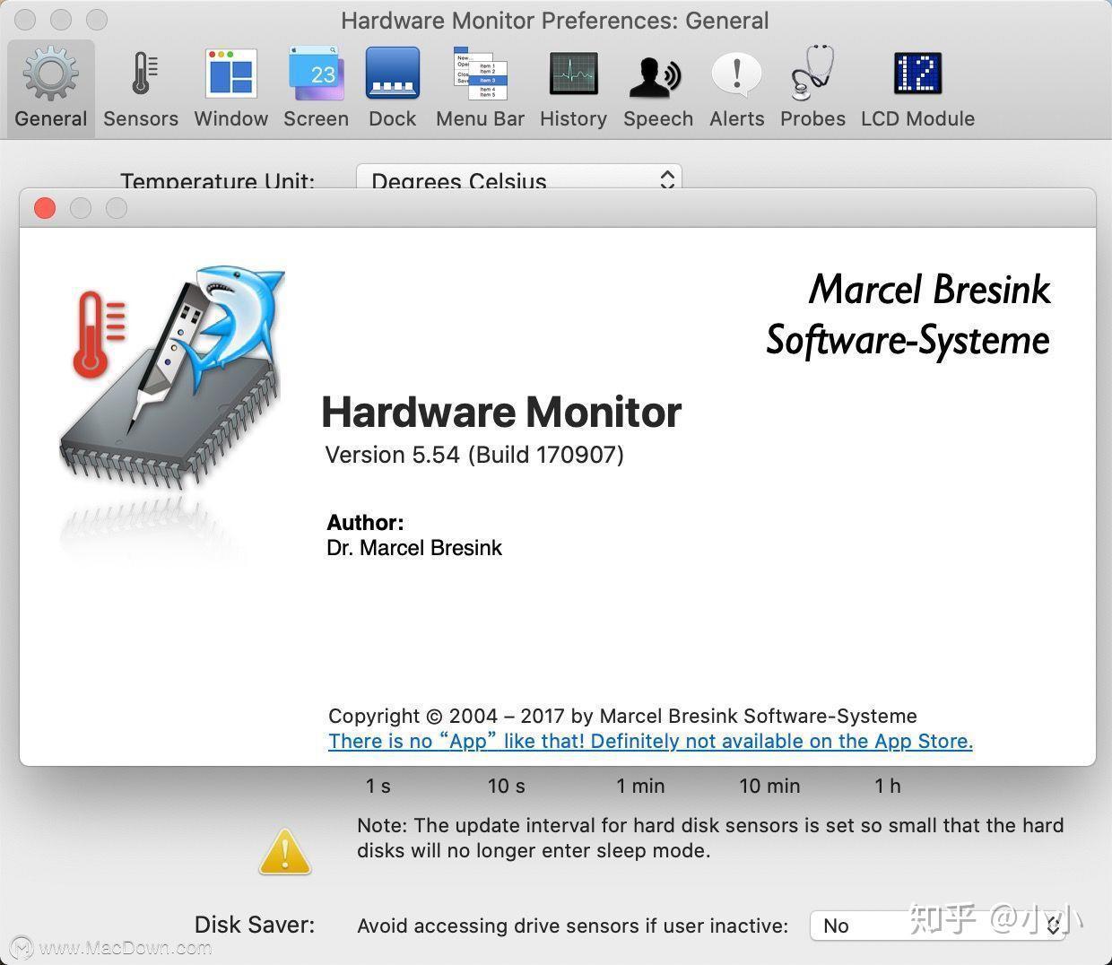 Hardware Monitor for Mac(Mac硬件检测工具) v5.54 知乎
