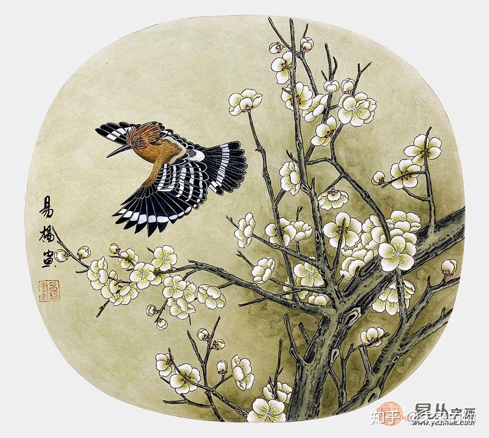 名家易杨的小品花鸟画清新怡然美醉人心