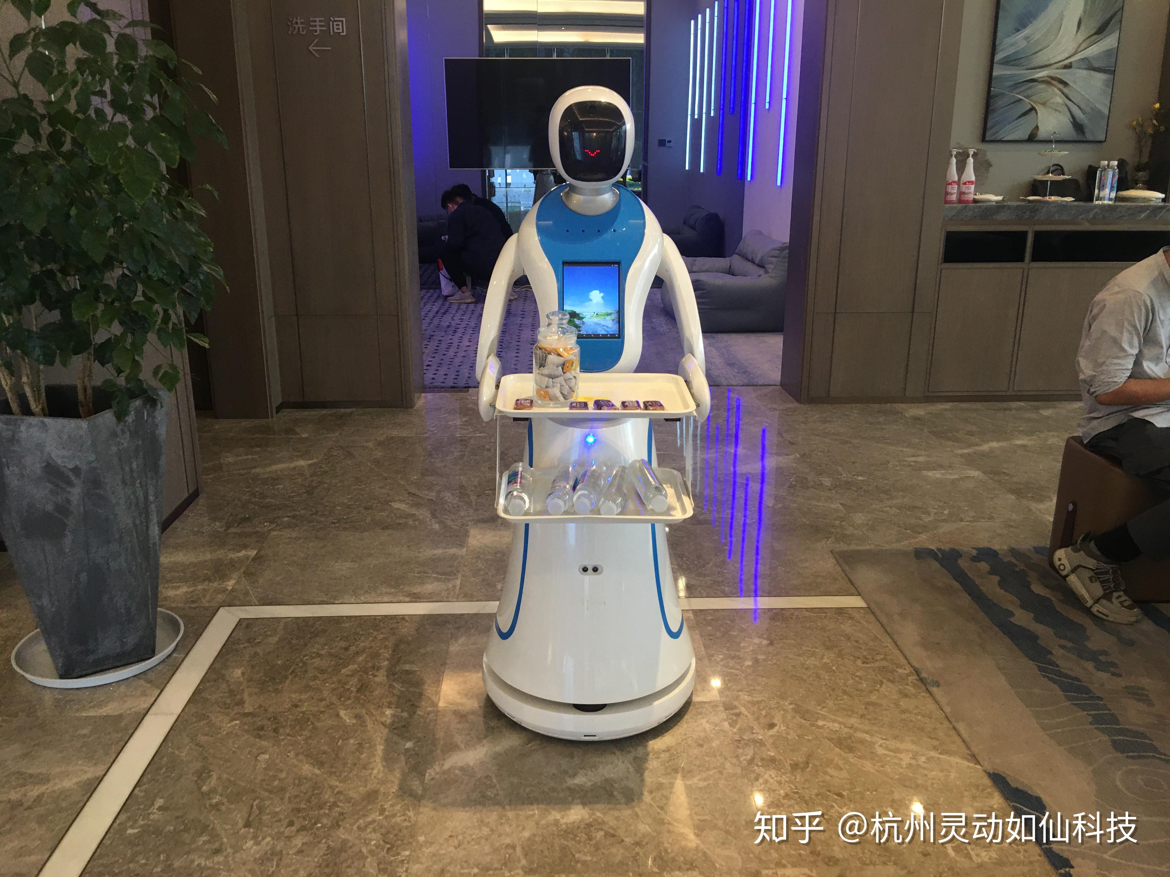 山东曲阜刘一手火锅店餐饮餐厅送餐机器人-智能制造网