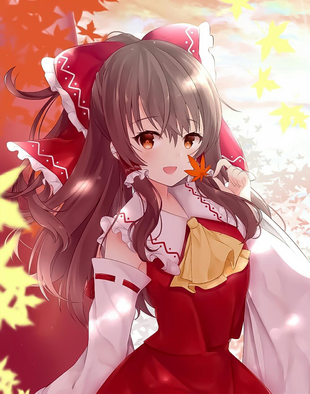 动漫壁纸&美图 | 东方幻想乡 第一弹 博丽灵梦(一)