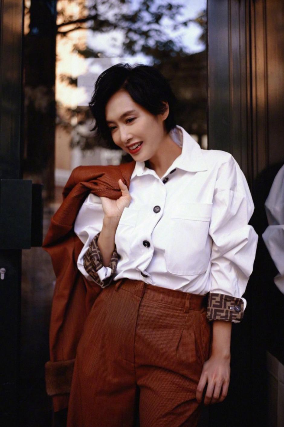 天仙神颜紫霞仙子时代代表人朱茵旗袍穿搭让人爱