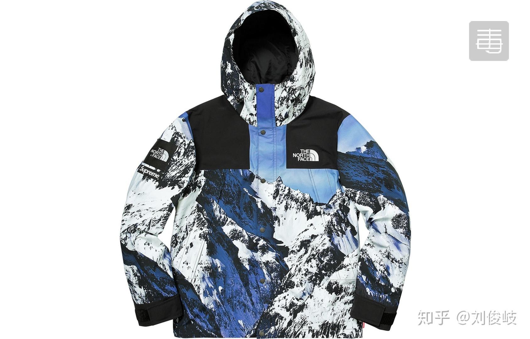 同样是毒上的supreme雪山为什么不一样