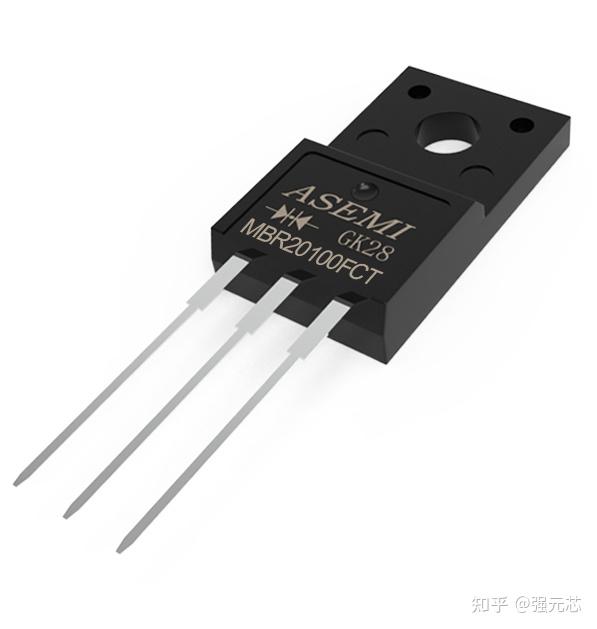 asemi肖特基二极管mbr20100fct的参数和普通二极管的区别