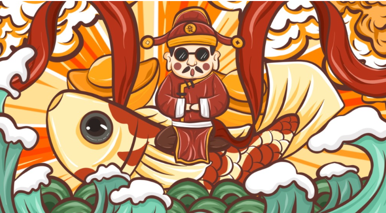 火爆全网的国潮风插画模板有了小白也能轻松玩转中国风潮