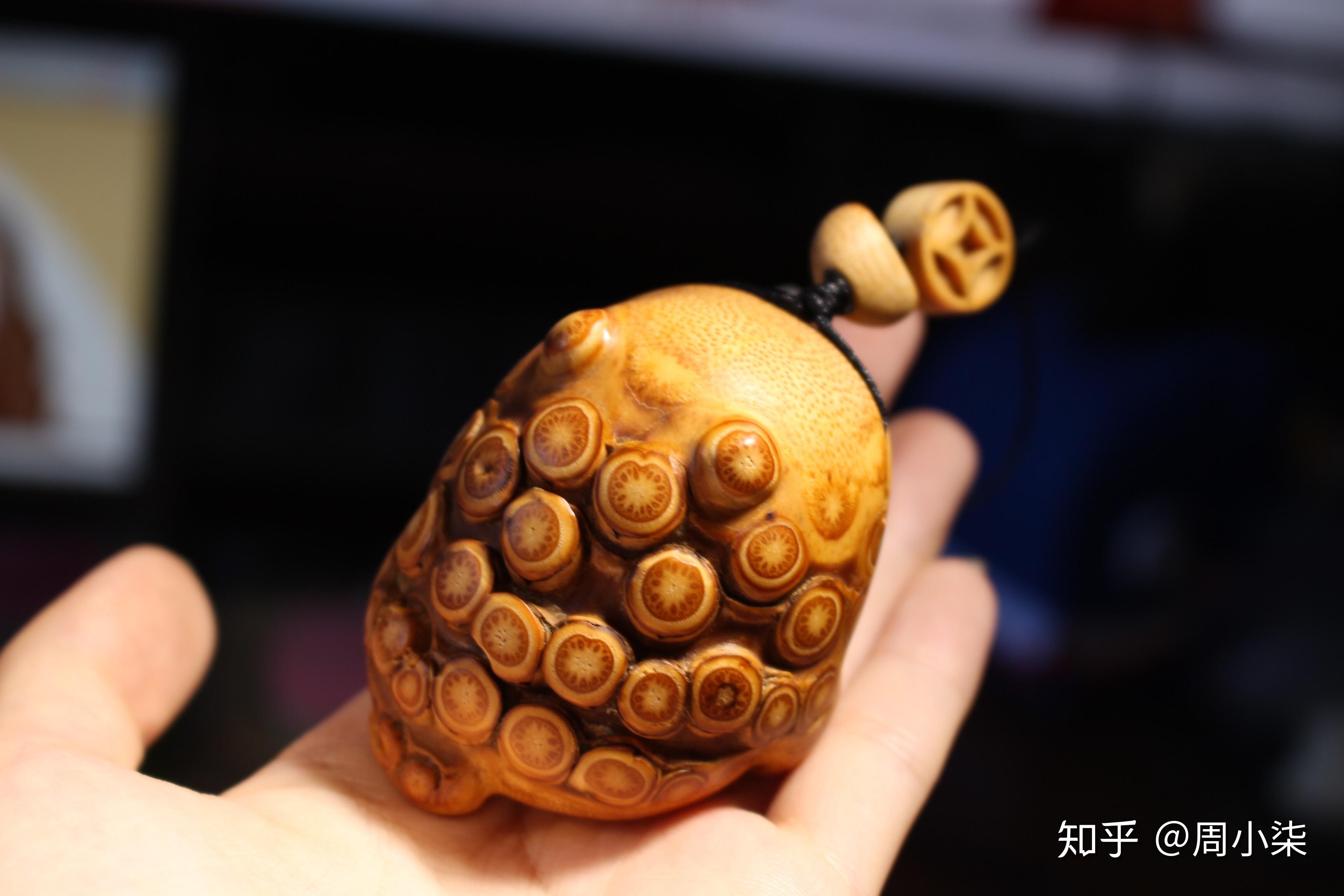 竹根金蟾 小呱 手把件