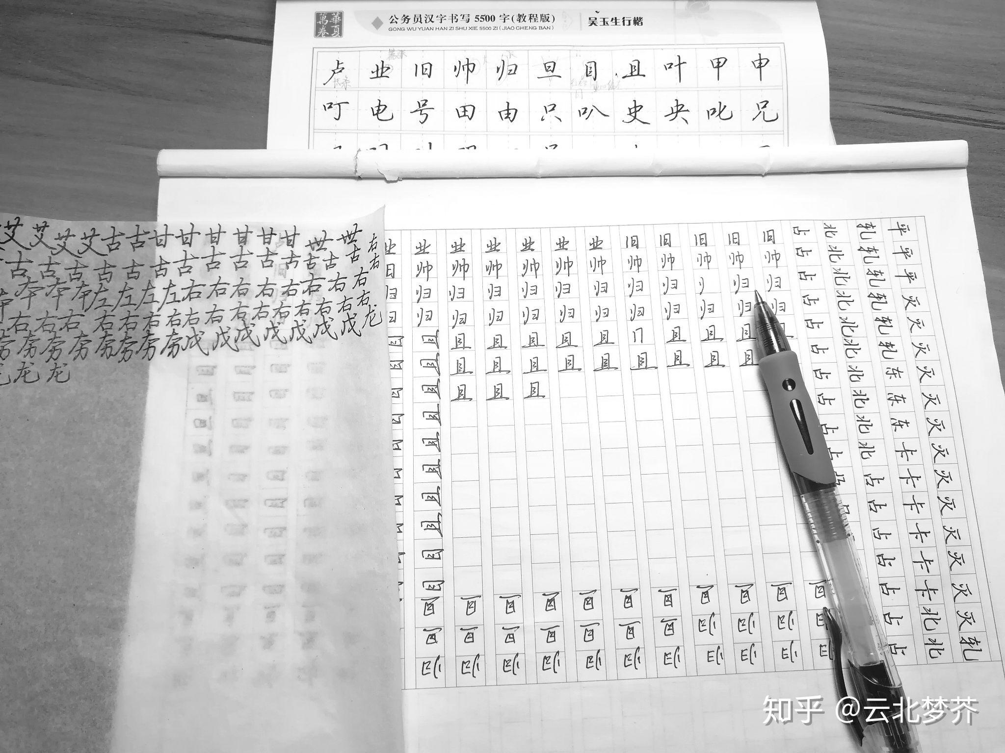 怎么开始练字入门? - 知乎