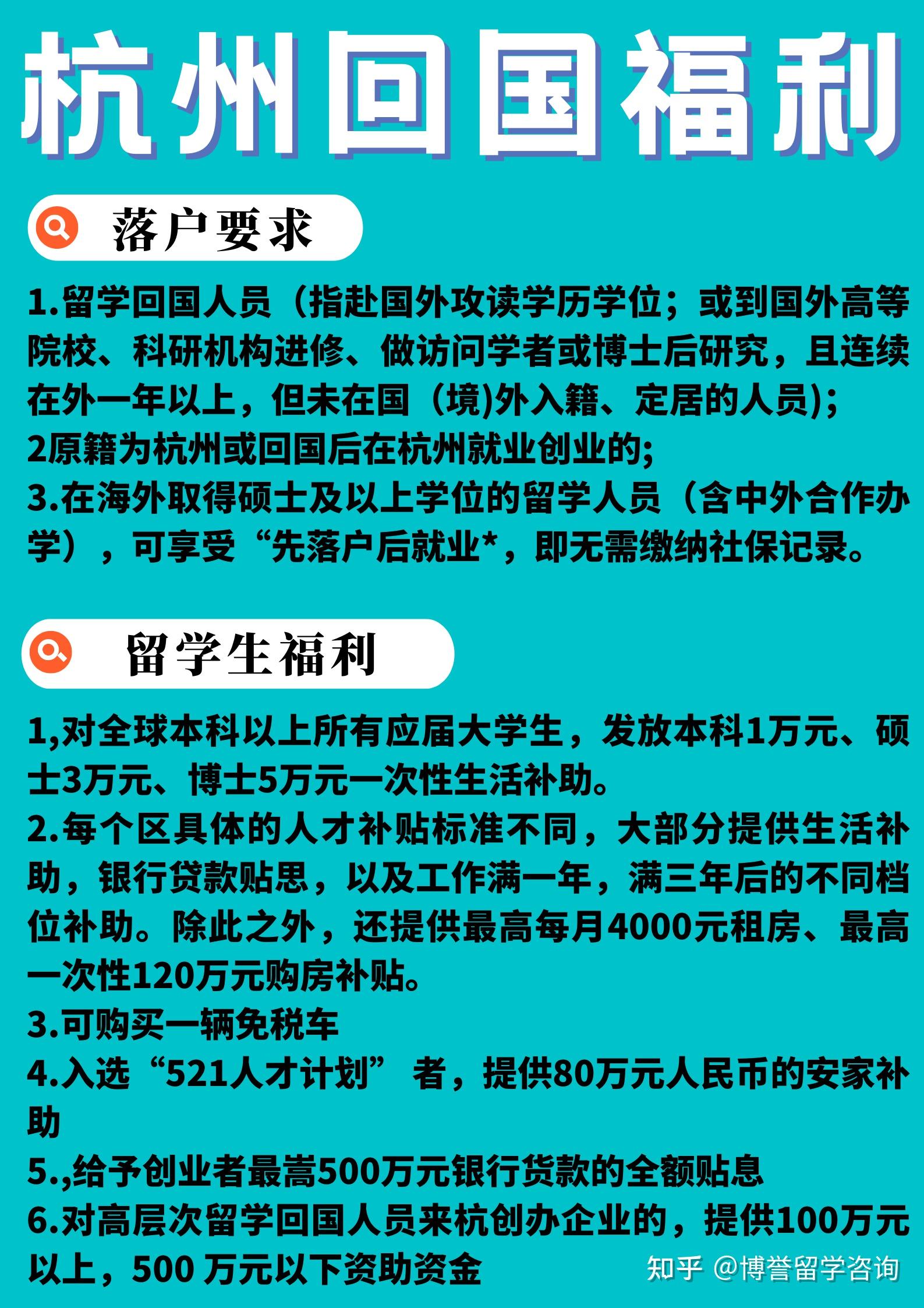 留学生回国的福利待遇也太太太好了吧! - 知乎