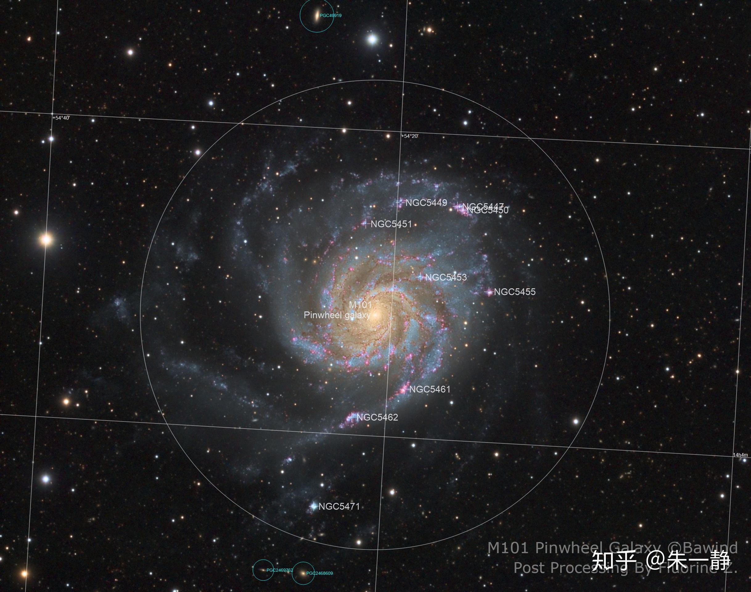 pinwheel galaxy图片