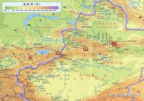 位于我国新疆的天山准静止锋