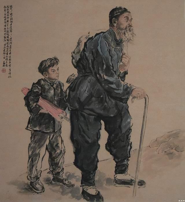 国画~蒋兆和水墨人物精彩作品集 - 知乎