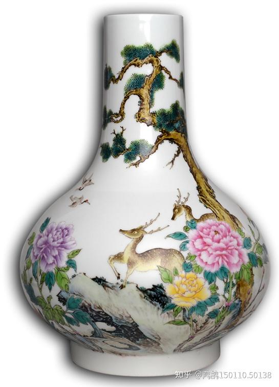 【出品单位】:北京故宫博物院【藏品规格】:高官厚禄瓶 高约34厘米