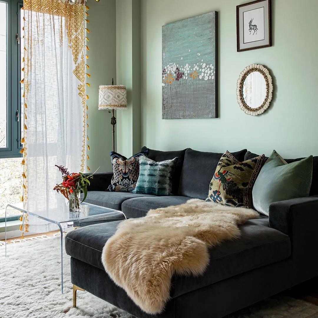 2021年最热门的5种墙面流行色津色色彩