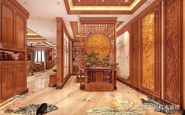 中式红木装修,每个细节都彰显的东方神韵 - 知乎